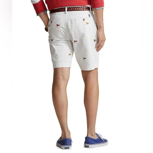 Polo Ralph Lauren
Classic-Fit Stretch Embroidered 9.25" Inseam Shorts - Picture 2 of 6